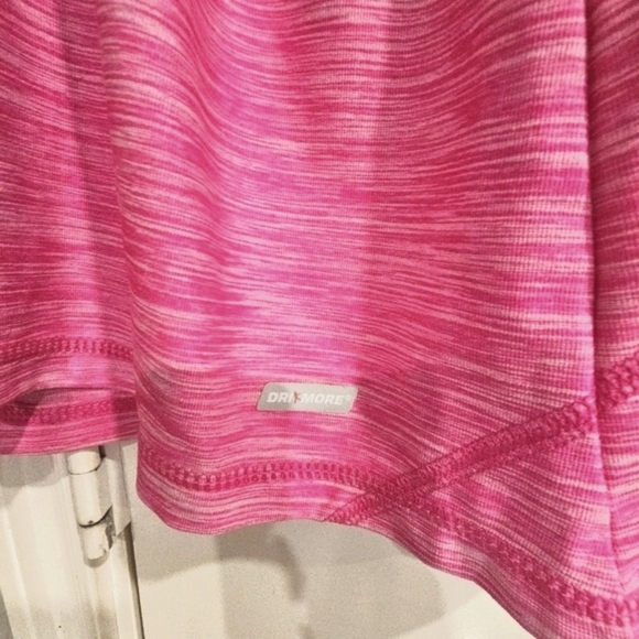 NWOT DANSKIN NOW Fitted Dri More pink sports tank. XL (16-18) - Picture 6 of 10